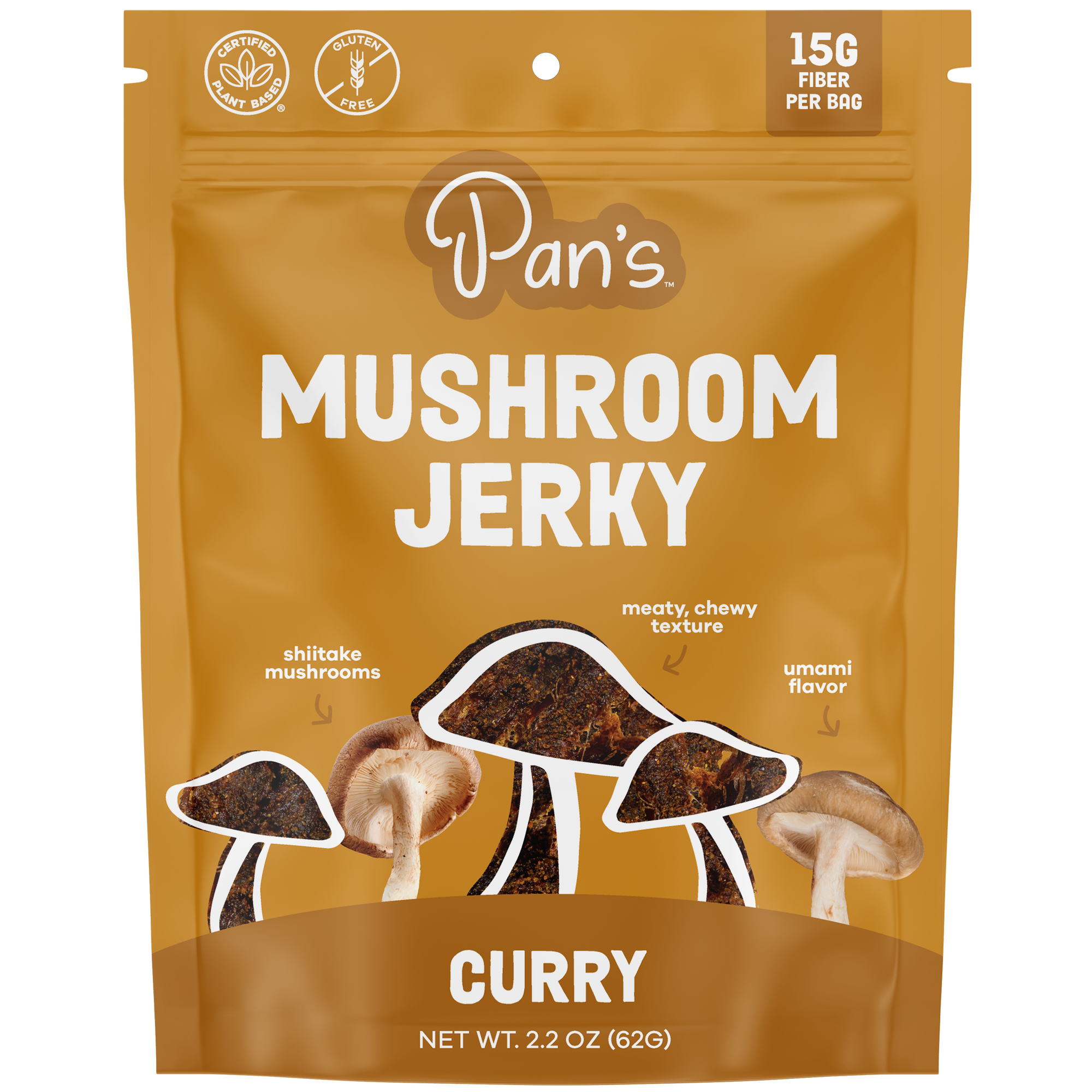 Curry Mushroom Jerky