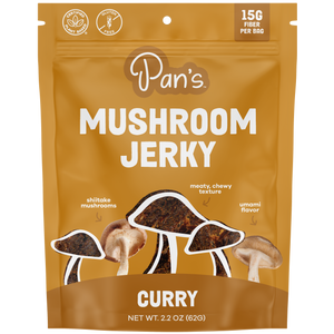 Curry Mushroom Jerky