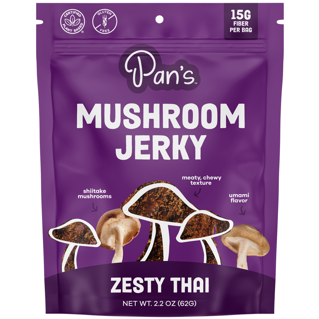 Zesty Thai Mushroom Jerky